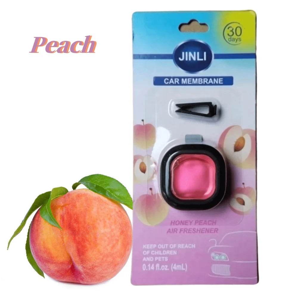 Long-Lasting Car Air Freshener Vent Clip Essential Oil Scented Odor Eliminator
