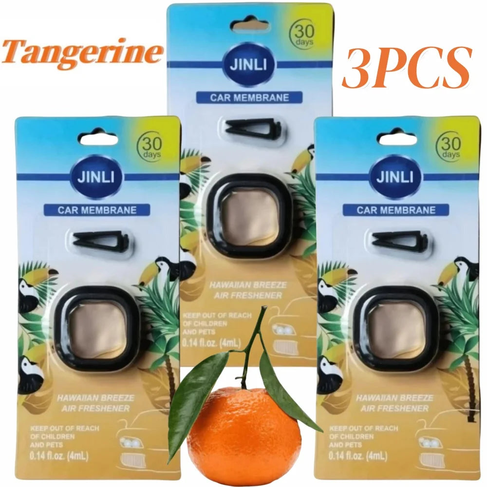 Long-Lasting Car Air Freshener Vent Clip Essential Oil Scented Odor Eliminator