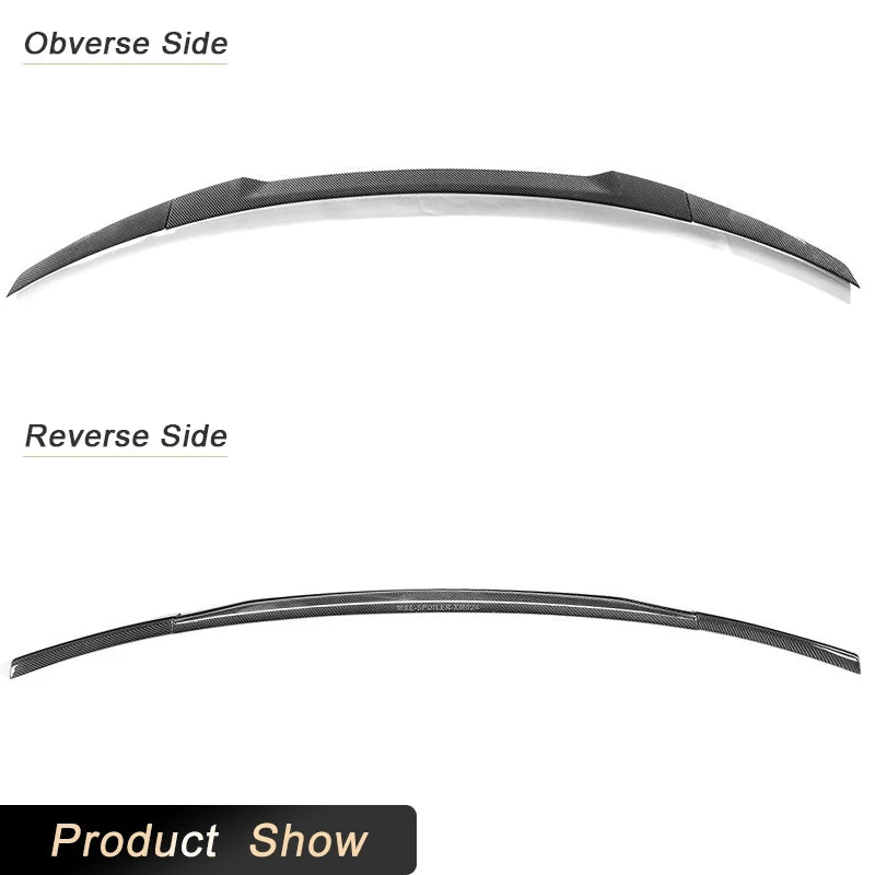 Carbon Fibre Rear Trunk Spoiler Wings for Audi R8 GT V8 V10 Base Coupe 2-Door 2007-2016