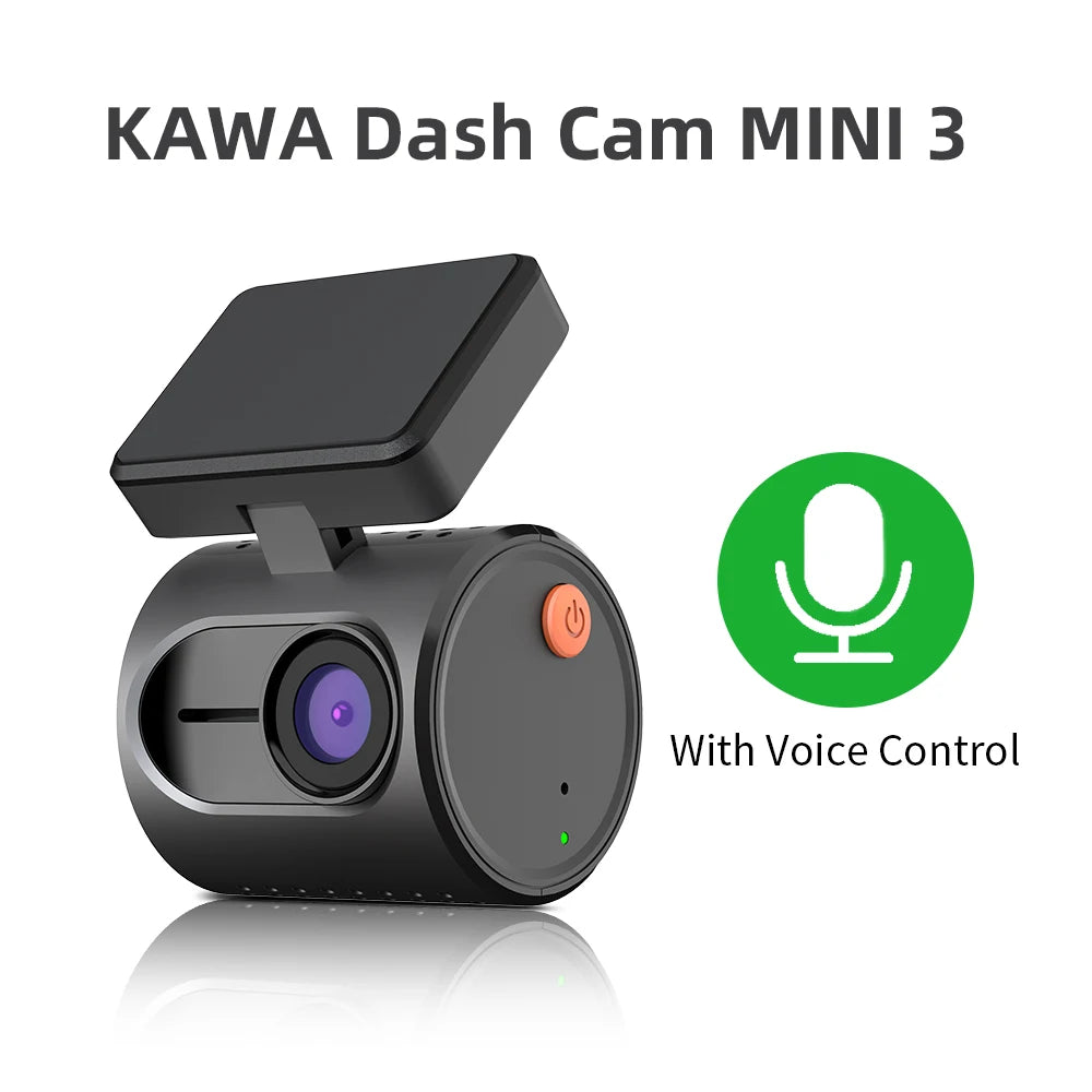 2K Dash Camera For Cars DVR KAWA Dash Cam MINI 3