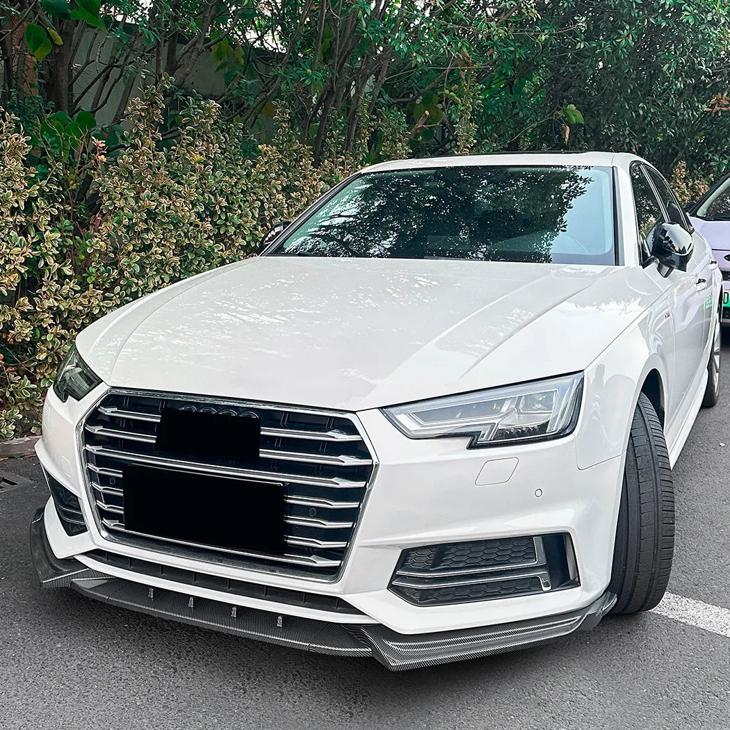 Front Bumper Spoiler Lower Lip for Audi A4 B9 Sline