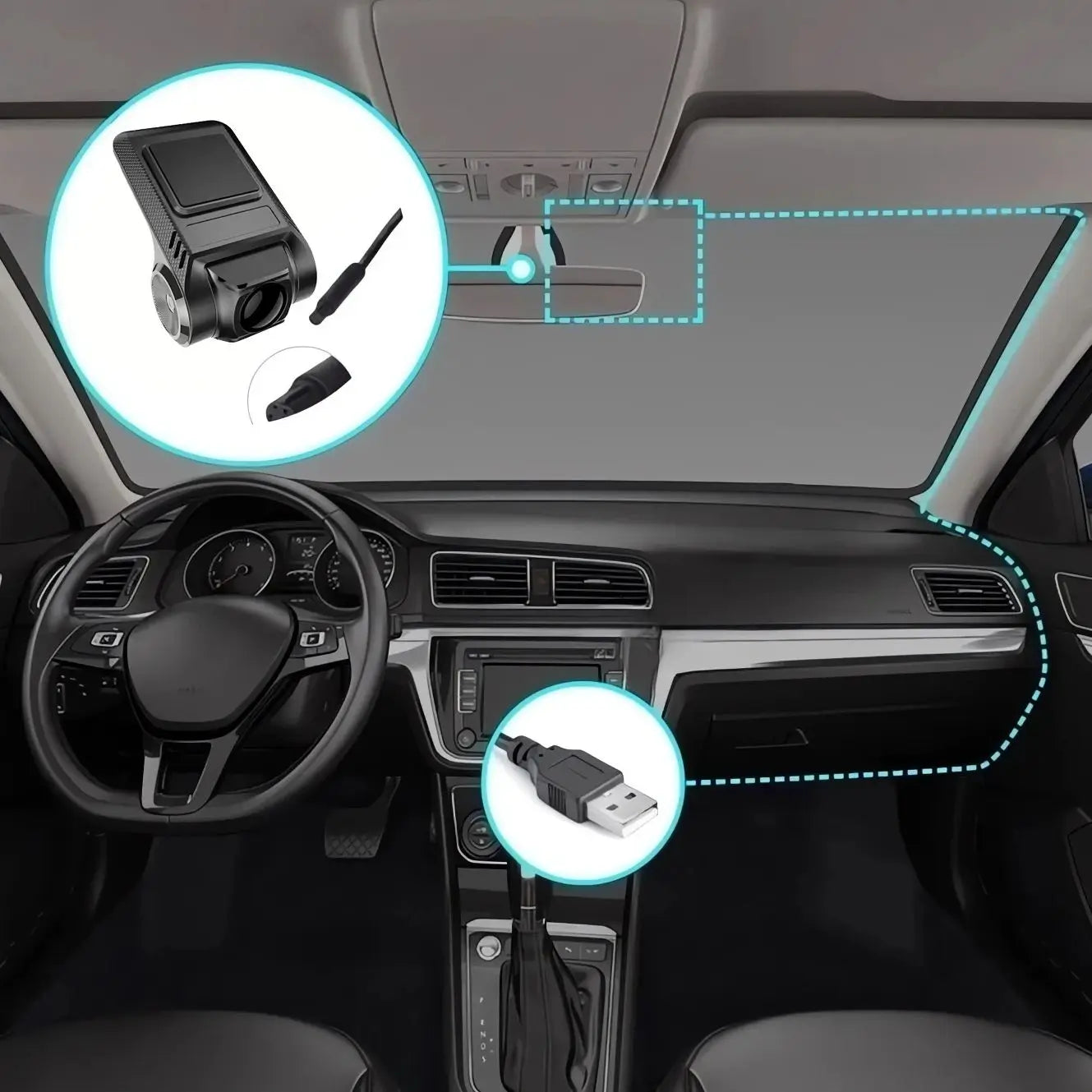 Car DVR ADAS LDWS Dash Cam