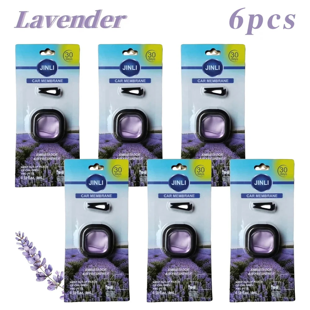 Long-Lasting Car Air Freshener Vent Clip Essential Oil Scented Odor Eliminator