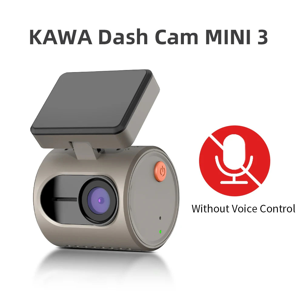 2K Dash Camera For Cars DVR KAWA Dash Cam MINI 3
