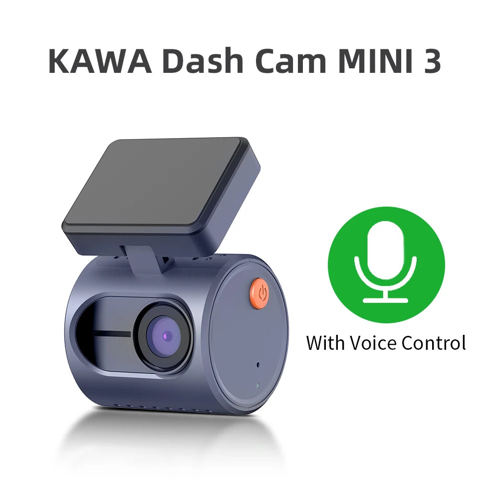 2K Dash Camera For Cars DVR KAWA Dash Cam MINI 3
