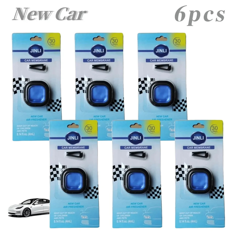 Long-Lasting Car Air Freshener Vent Clip Essential Oil Scented Odor Eliminator