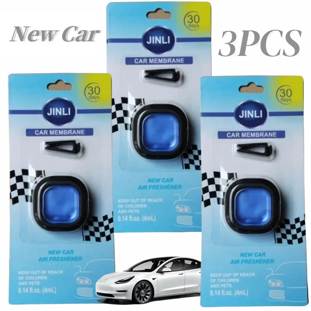 Long-Lasting Car Air Freshener Vent Clip Essential Oil Scented Odor Eliminator