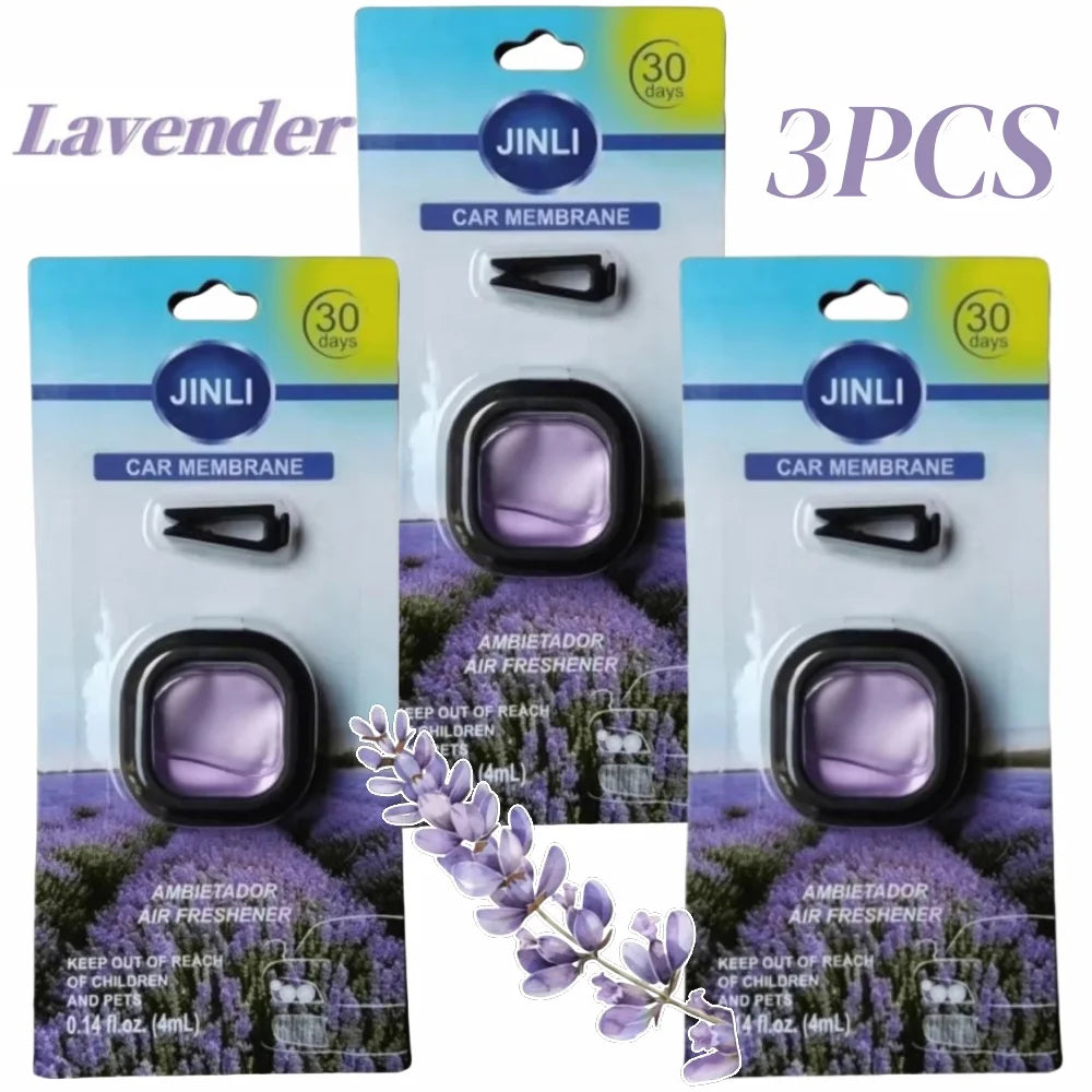 Long-Lasting Car Air Freshener Vent Clip Essential Oil Scented Odor Eliminator
