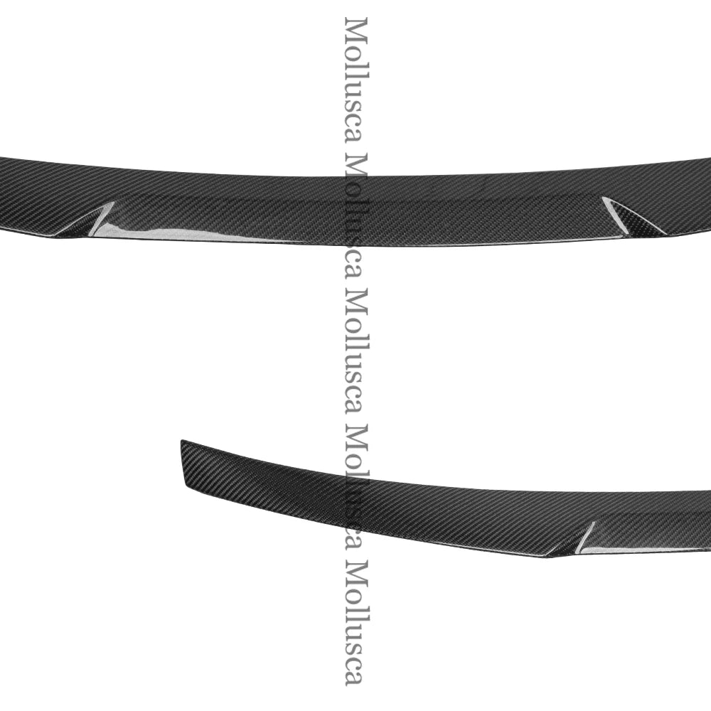 Carbon fiber Rear Spoiler Trunk wing 2016-2023 FRP honeycomb Forged