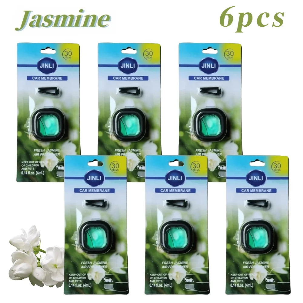 Long-Lasting Car Air Freshener Vent Clip Essential Oil Scented Odor Eliminator