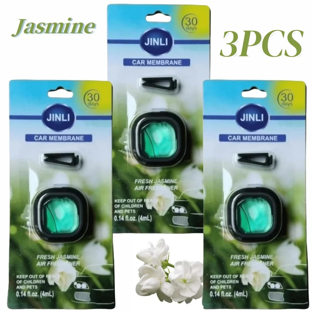 Long-Lasting Car Air Freshener Vent Clip Essential Oil Scented Odor Eliminator
