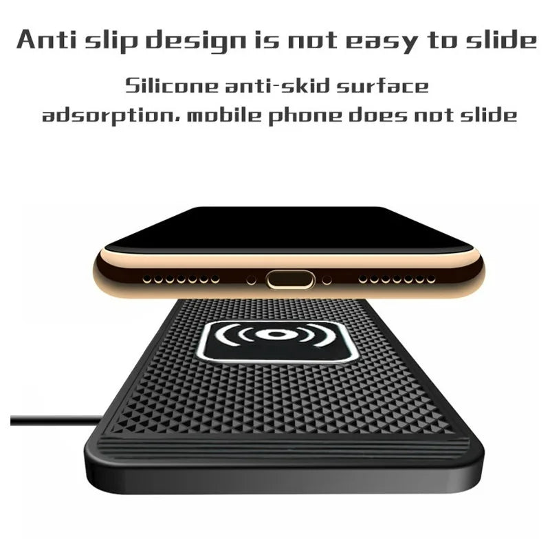 15w Wireless Car Charger Charging Pad