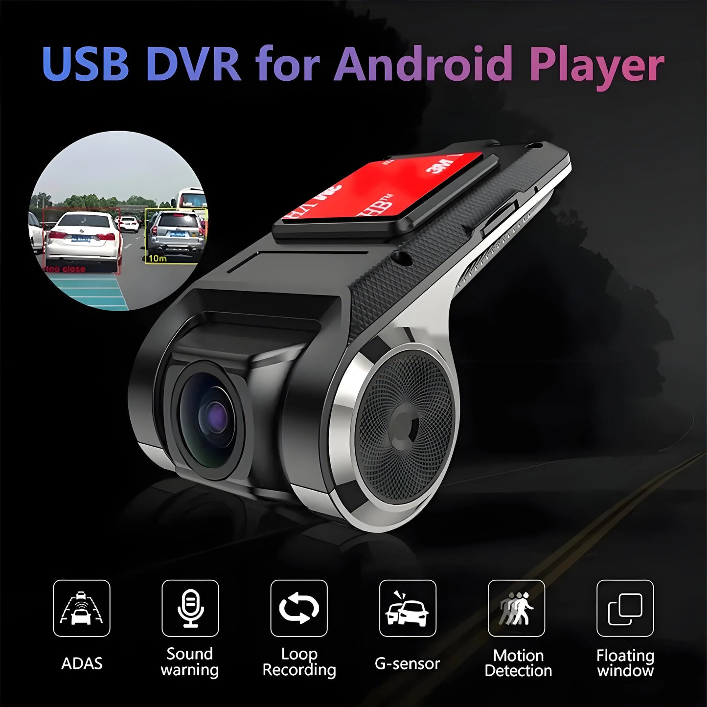 Car DVR ADAS LDWS Dash Cam