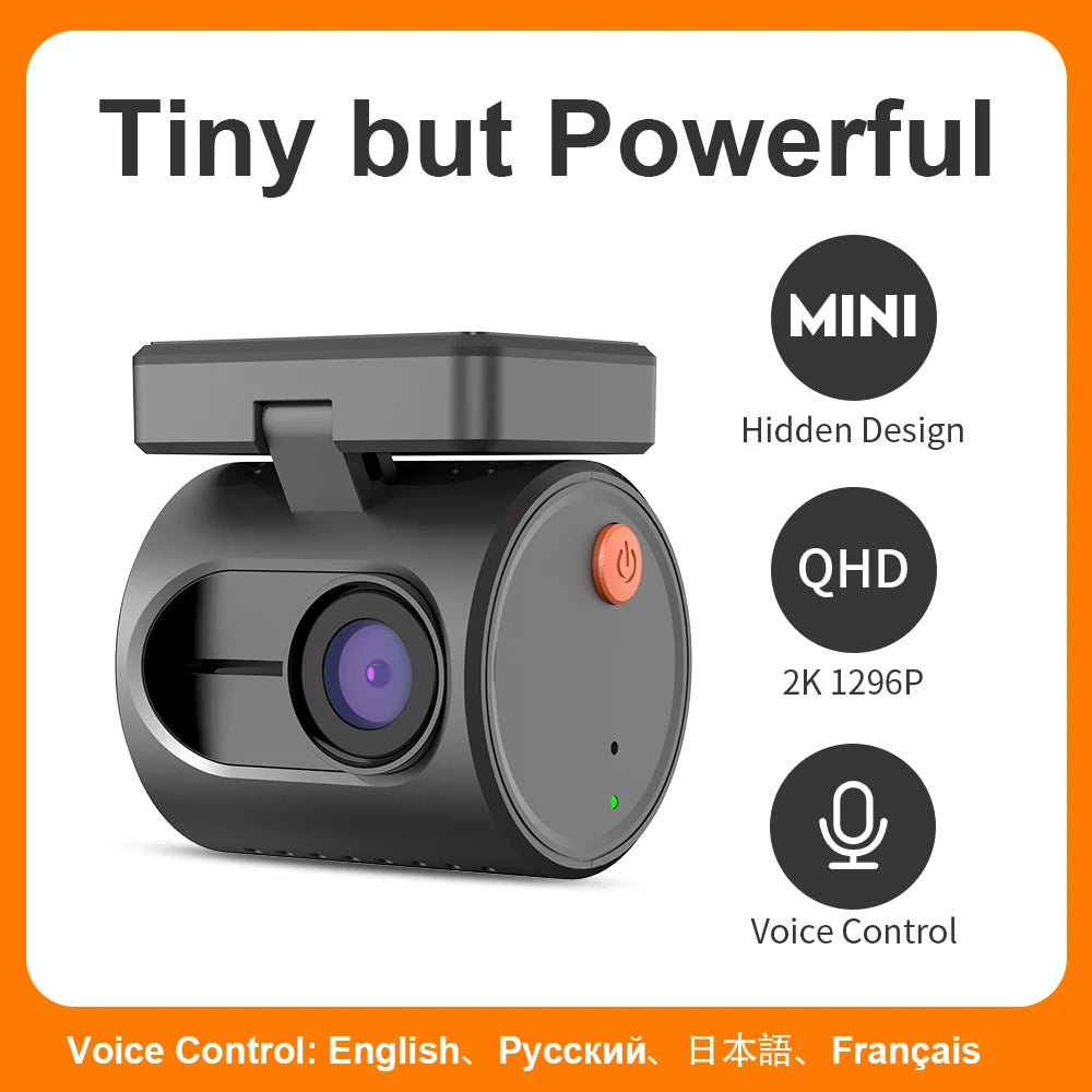 2K Dash Camera For Cars DVR KAWA Dash Cam MINI 3