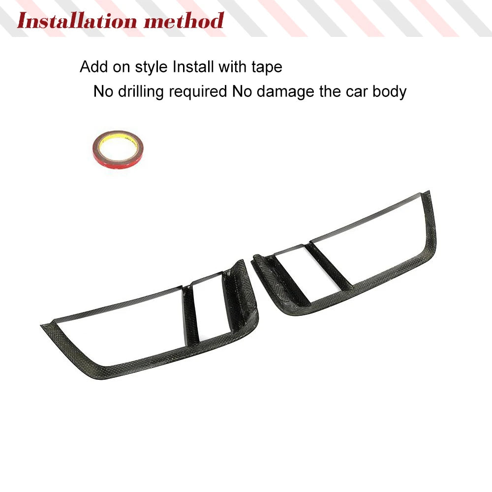 EN 2 Rear Bumper Vent Fender Covers