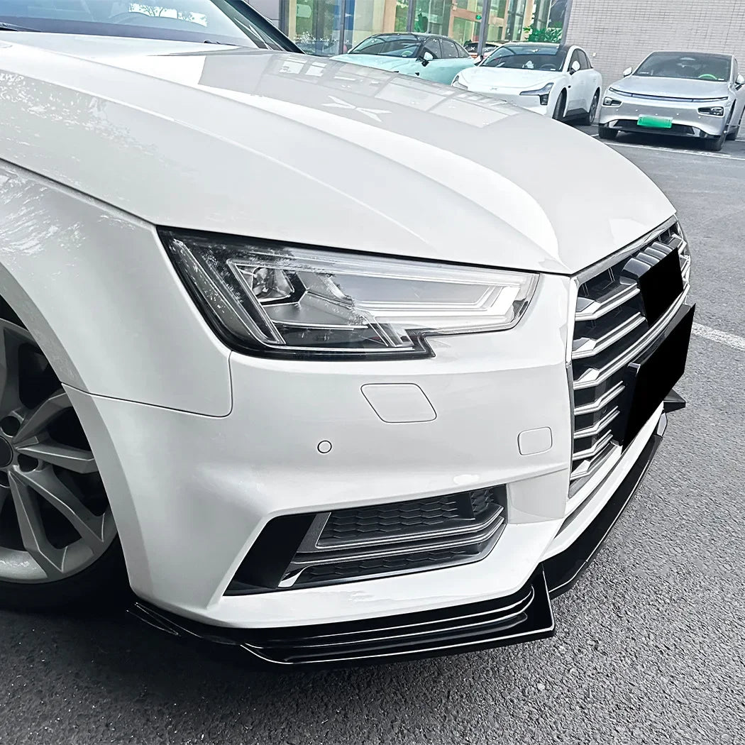 Front Bumper Spoiler Lower Lip for Audi A4 B9 Sline