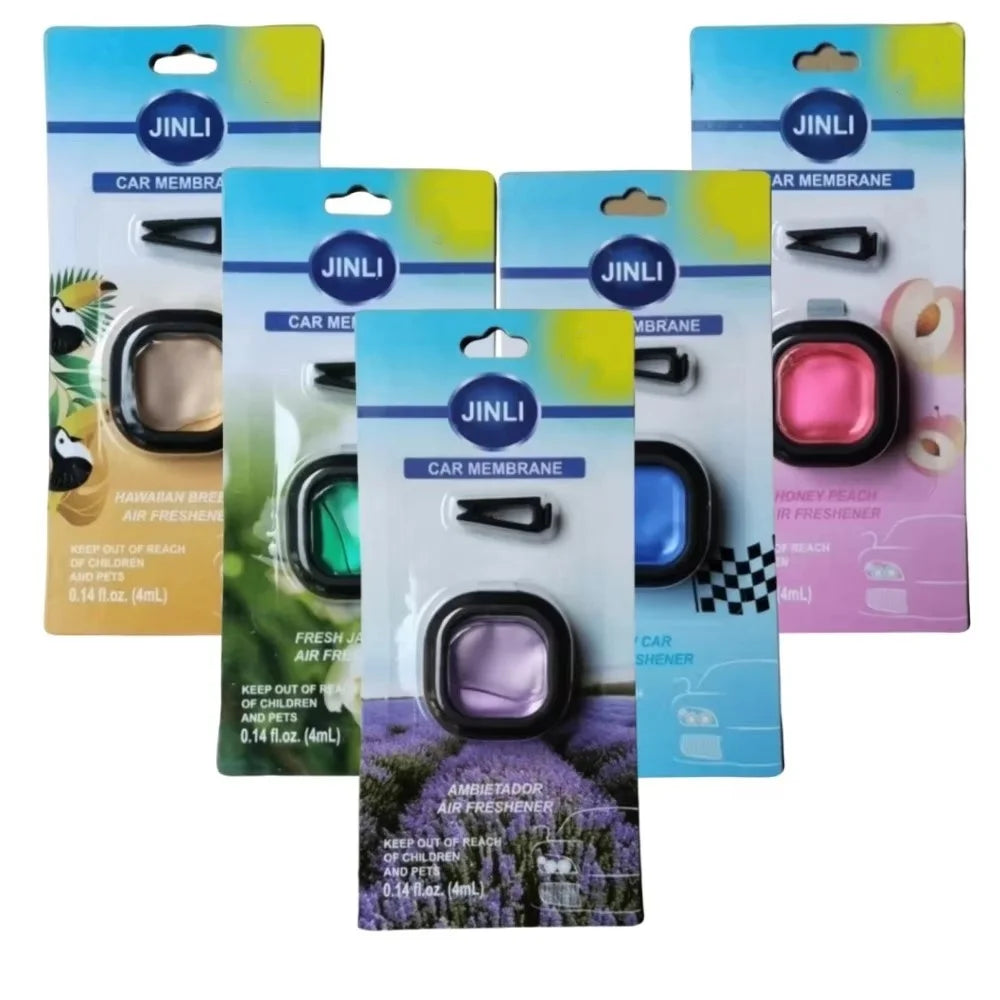 Long-Lasting Car Air Freshener Vent Clip Essential Oil Scented Odor Eliminator